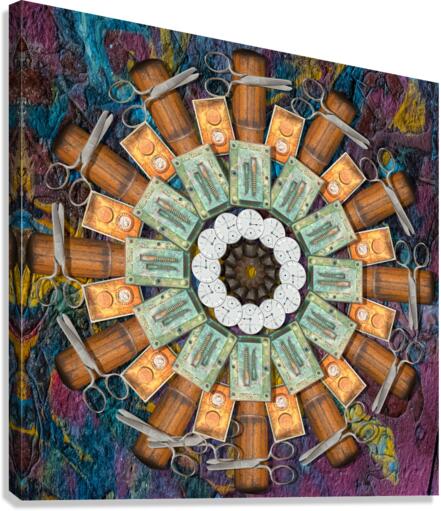 Mandala 021 Canvas Print