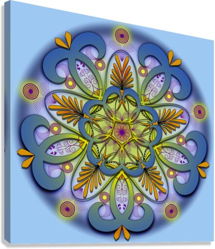 Mandala 015 Canvas Print