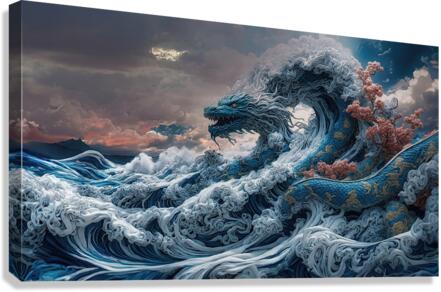 dragon No9 Canvas Print