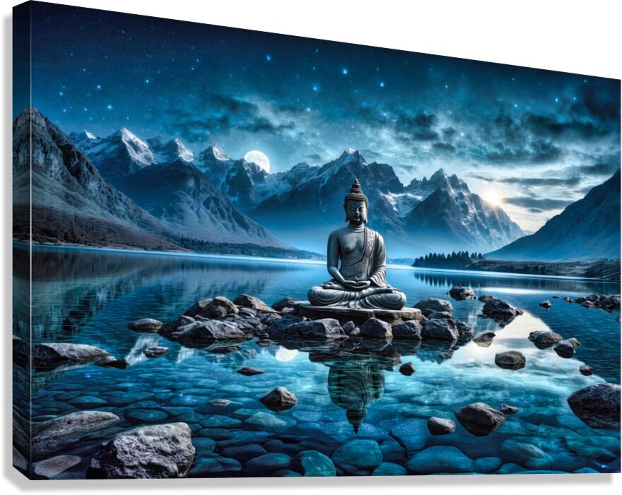 buddha no2 Canvas Print