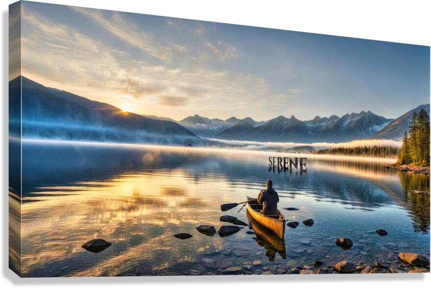 serene 1 Canvas Print