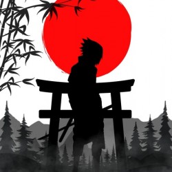 Sasuke Japanese Portrait