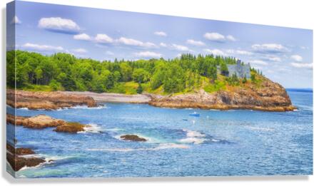 Acadia Bay  Canvas Print