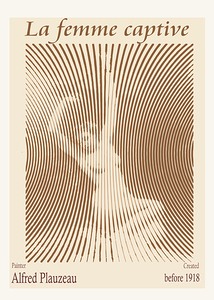 La femme captive - Alfred Plauzeau before 1918
