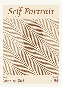 Self Portrait - Vincent van Gogh 1889
