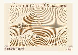 The Great Wave off Kanagawa – Katsushika Hokusa