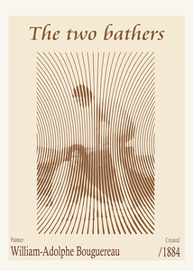 The two bathers – William-Adolphe Bouguereau 1884