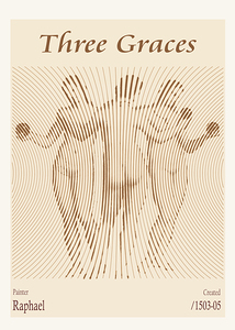 Three Graces by Raphael  