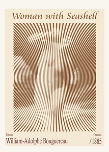 Woman with Seashell – William-Adolphe Bouguereau 1885