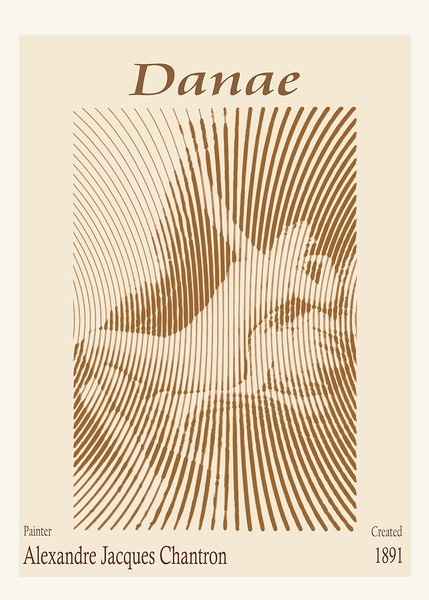 Danae – Alexandre Jacques Chantron 1891 by The Hypnotized Art