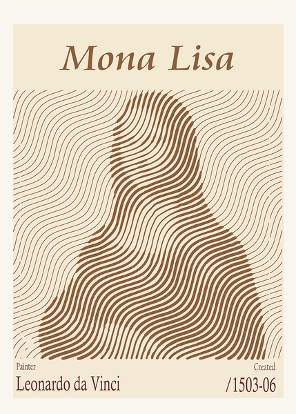 Mona Lisa – Leonardo da Vinci 1503-06 Print