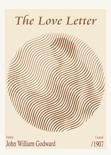 The Love Letter – John William Godward 1907 Print