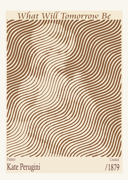 What Will Tomorrow Be – Kate Perugini 1879 Print