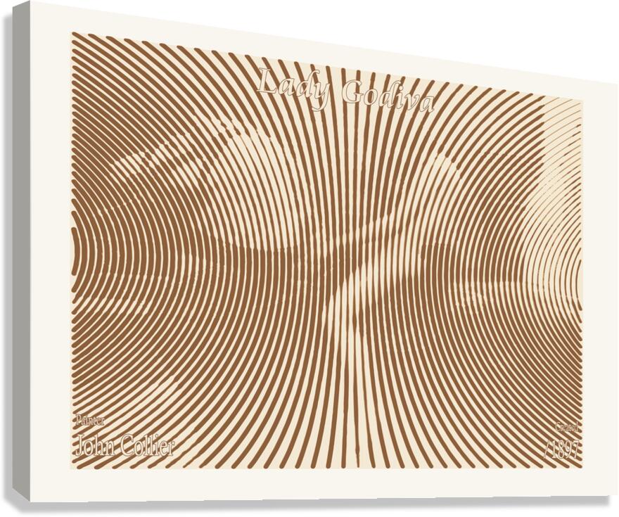 Lady Godiva – John Collier  1897 Canvas Print