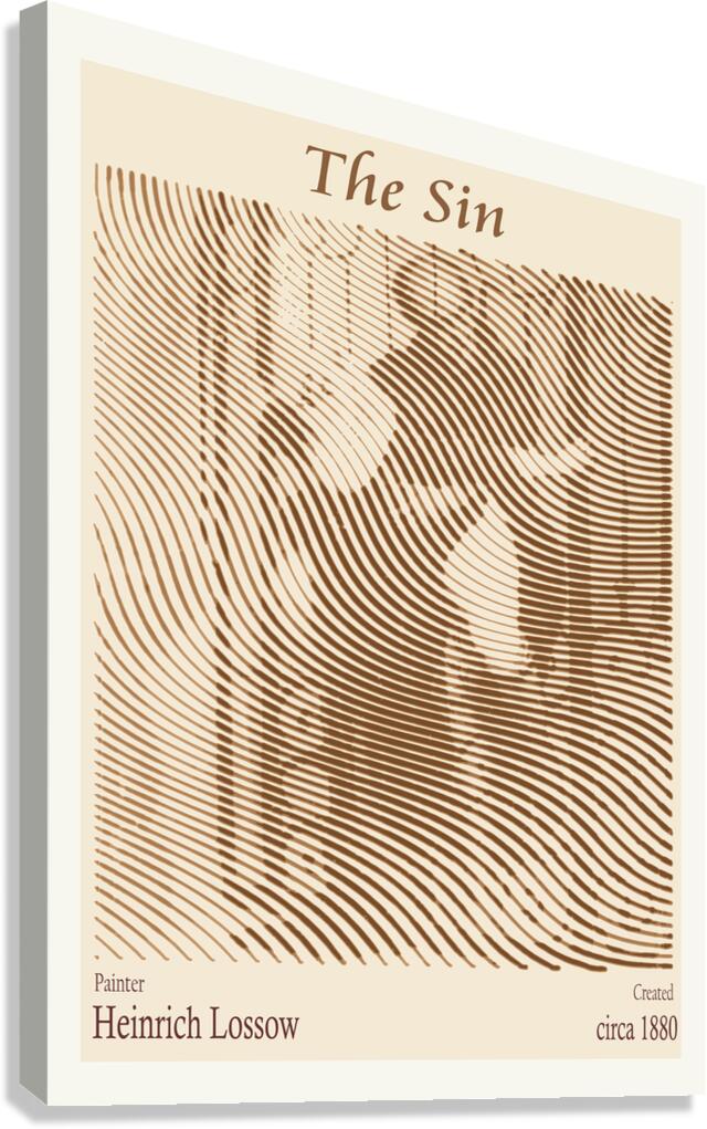The Sin   Canvas Print