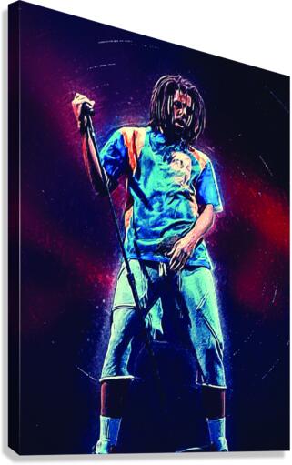 J COLE  Canvas Print