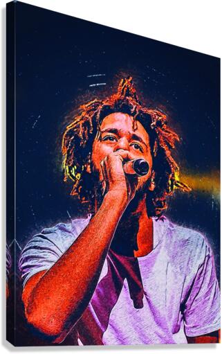 J COLE  Canvas Print