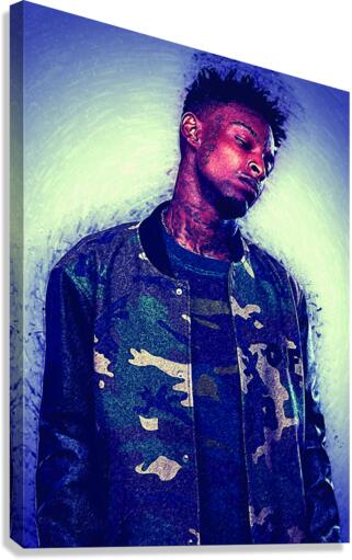21 SAVAGE  Canvas Print
