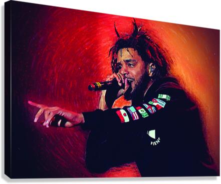 J COLE  Canvas Print