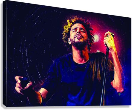 J COLE  Canvas Print