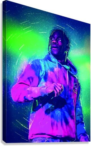 TRAVIS SCOTT  Canvas Print