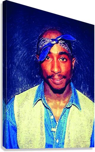TUPAC SHAKUR  Canvas Print