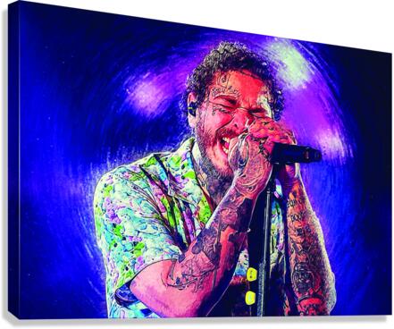 Post Malone  Canvas Print