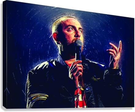 MAC MILLER  Canvas Print