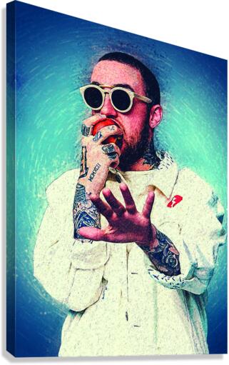 MAC MILLER  Canvas Print
