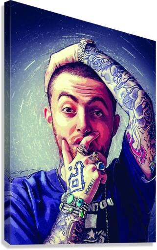 MAC MILLER  Canvas Print
