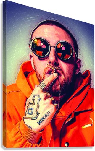 MAC MILLER  Canvas Print