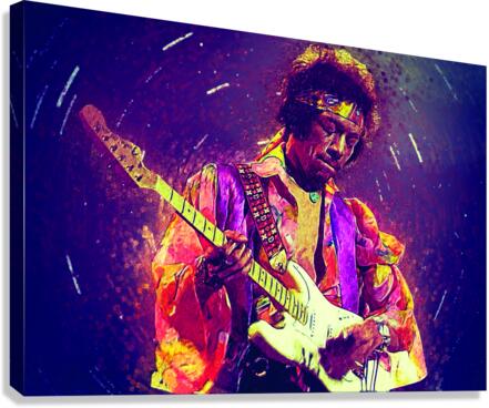 Jimi Hendrix Canvas Print