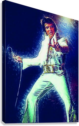 Elvis Canvas Print