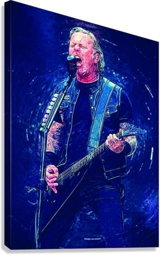 James Hetfield Canvas Print