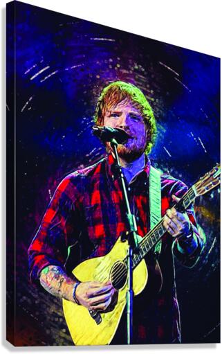 Ed Sheeran Canvas Print