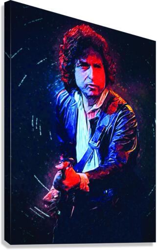 Bob Dylan Canvas Print