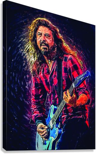 Dave Grohl Canvas Print