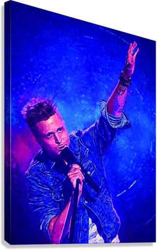 Ryan Tedder  4 Canvas Print