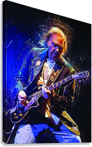 Neil Young Canvas Print