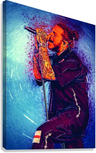 Post Malone Canvas Print