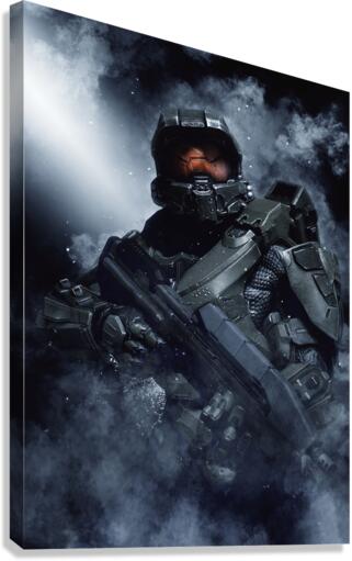 Master Chief  2 Canvas Print
