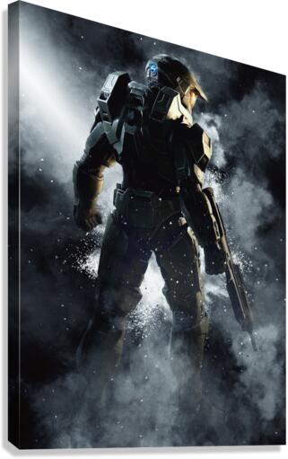 Master Chief  4 Canvas Print