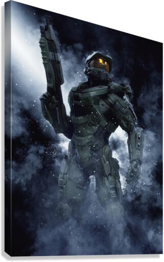 Master Chief  3 Canvas Print