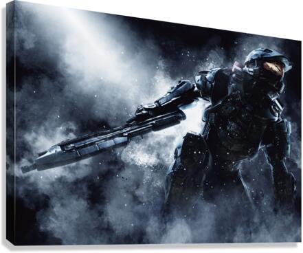 Master Chief  8 Canvas Print