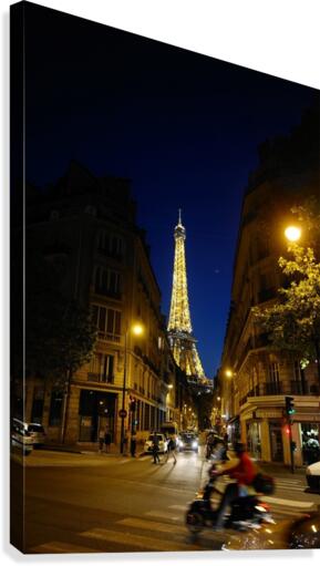 Paris Movement Canvas Print