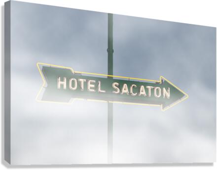 HotelSacaton Canvas Print