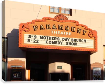 Paramount Canvas Print