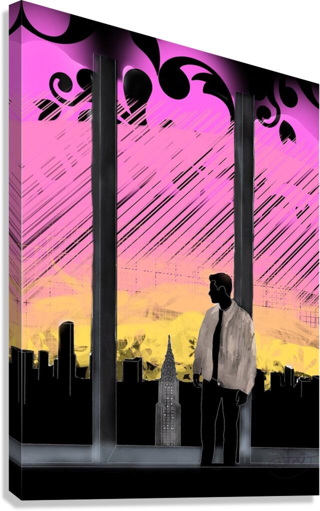 city boy Canvas Print
