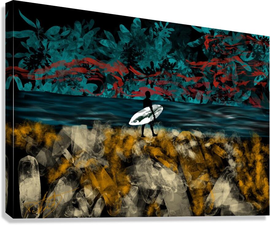 surfer Canvas Print