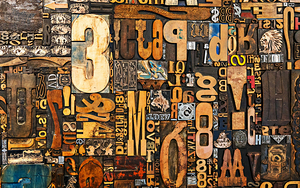3D letters macro wooden letters letters textures.